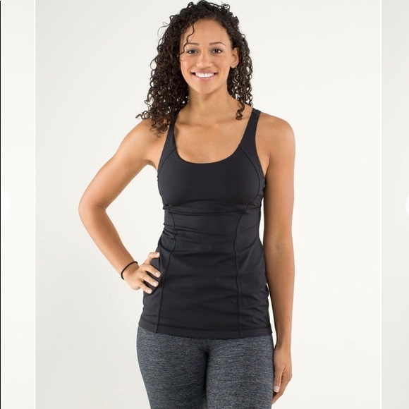 Lululemon Black Tank Top - Picture 1 of 7